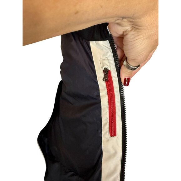 Erin Snow Lola Merino Wool Colorblock Ski Jacket Black Gray White - Size M - Picture 12 of 16